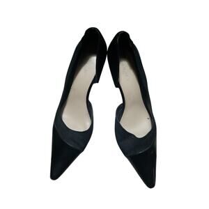 Nine West Classic Elegant Women's Shoes Black Kitten heel size 10 M
